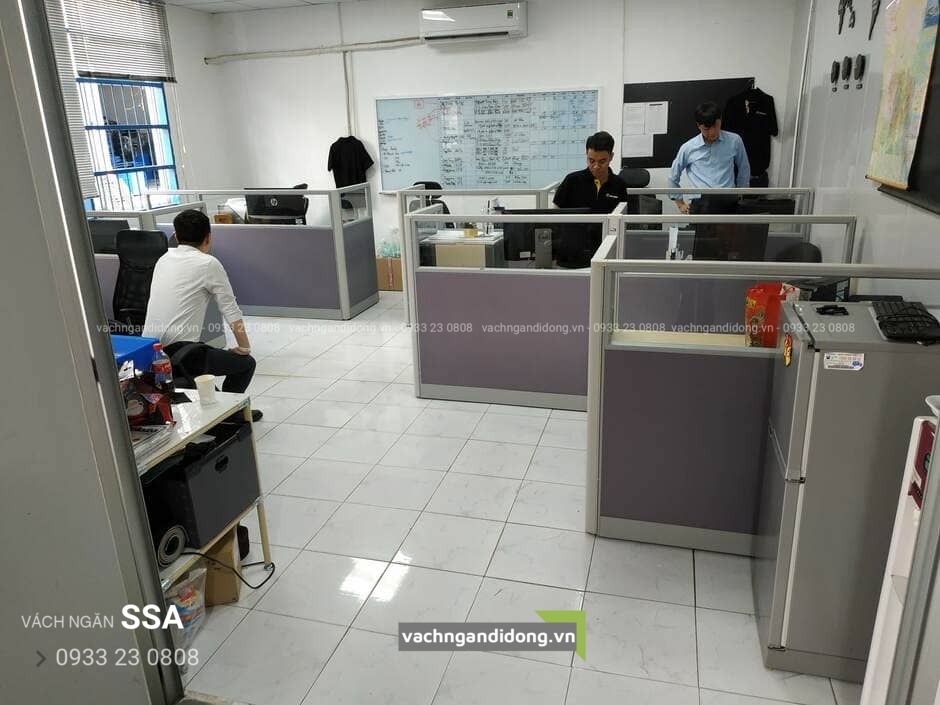 vách ngăn văn phòng